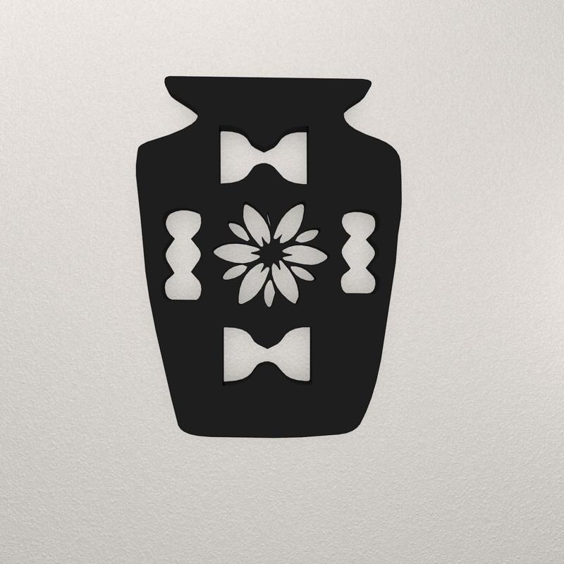 Vase Wall Decoration WANISHI42