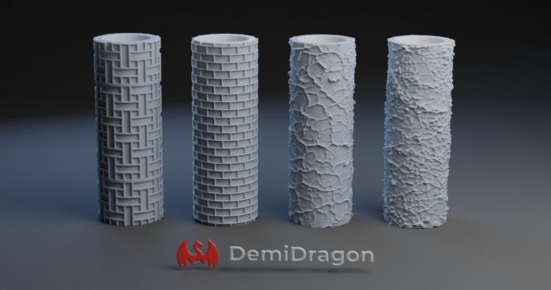 Textured Terrain Rollers