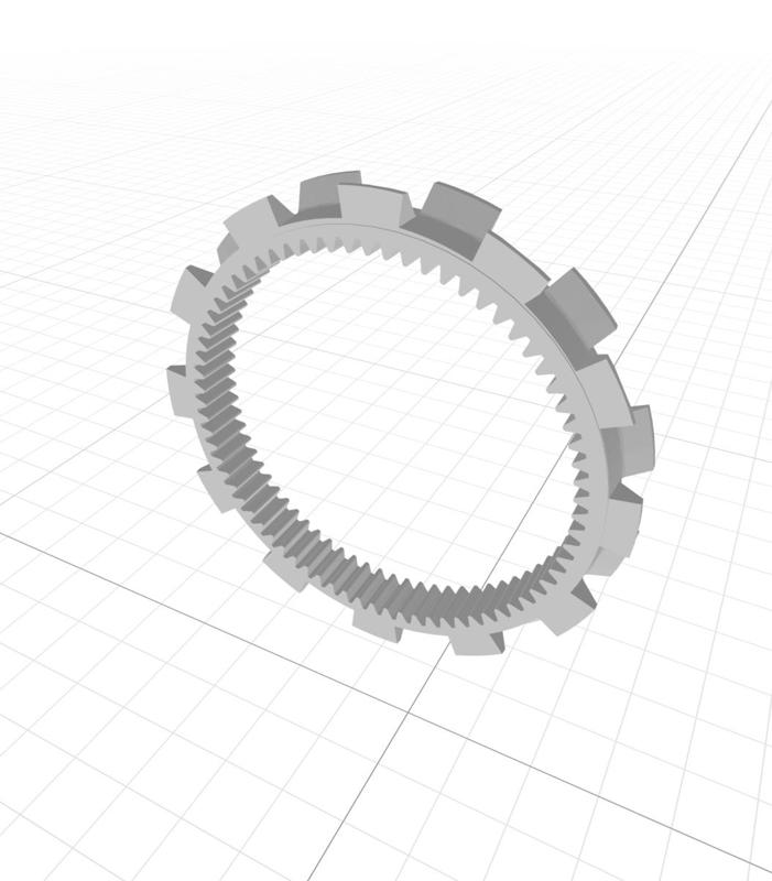 REV Pulley Gear Attachment