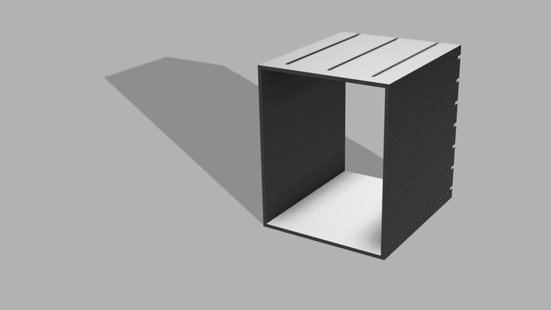 modular workshop organiser - Box internal dimensions 217x173x220mm