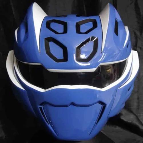 Jungle Fury Blue Ranger Master Mode Helmet