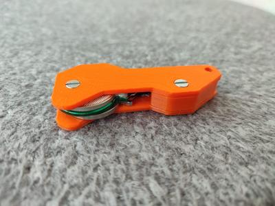 THIN Single-Hand Key Organizer
