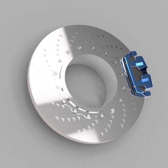 Disk brakes v1 for diecast and scale models
