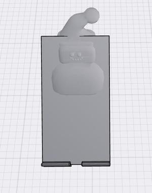 snowman phone stand