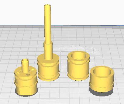 Complete Airsoft HPA Engine (kuba t1000) Re-edited