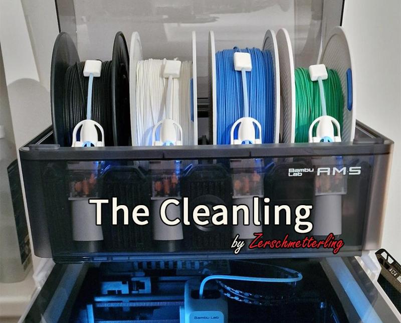 Filament Guide / Cleaner - The Cleanling