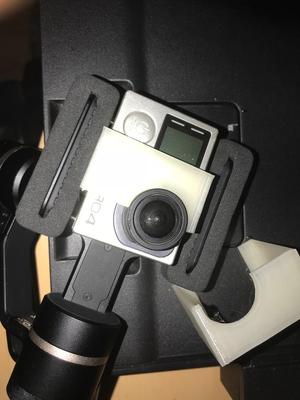 Gopro's holder for Feiyu Tech SPG