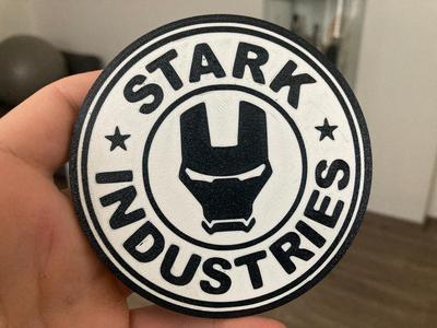 Stark Industries coaster