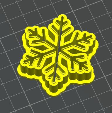 Snowflake 6 - Cookie cutter