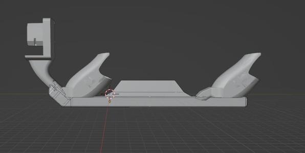 Quest 2 Nerf stock adapter (version with two controller slots!)