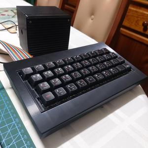 ZX81 keyboard enclosure base