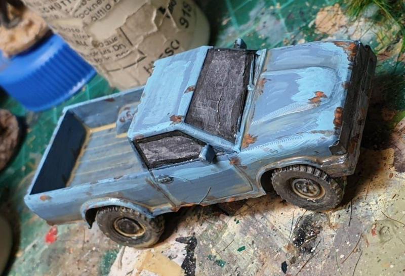 VCV02 Pickup truck generic 1980-90's  20mm 1/72