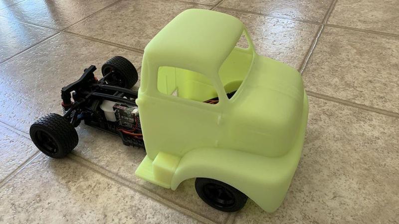 FORD F-5 1948 COE TUNED IN 1/10 SCALE CAB