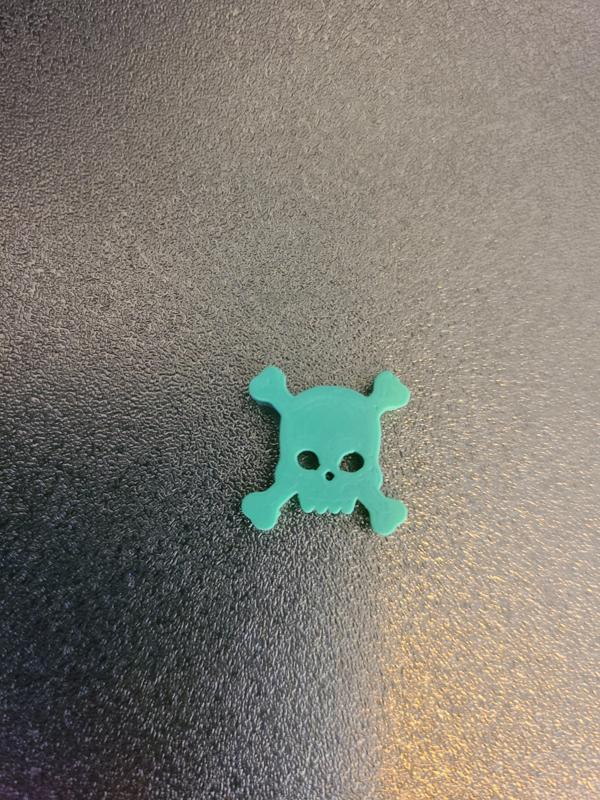 Skull Poison Token / Marker for games