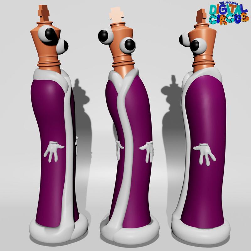KINGER - THE AMAZING DIGITAL CIRCUS | 3D MODEL STL