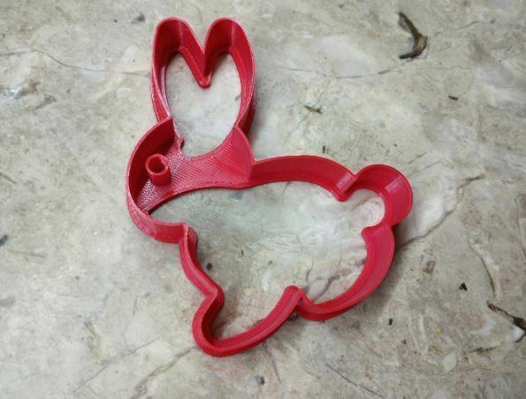 Rabbit cookie cutter