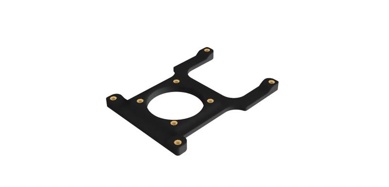 Fractal Ridge PC Case Front Fan Mount - 40mm and 60mm