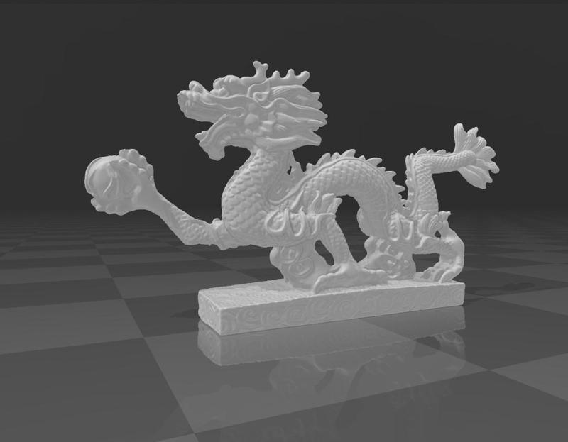 Dragon statuette 2