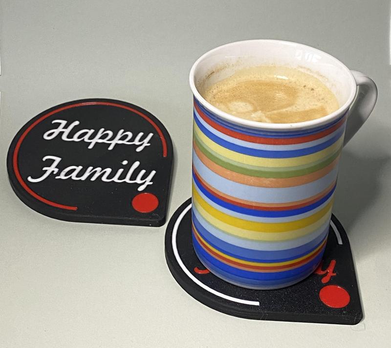 Coffee Coaster (0 Degrees Version)