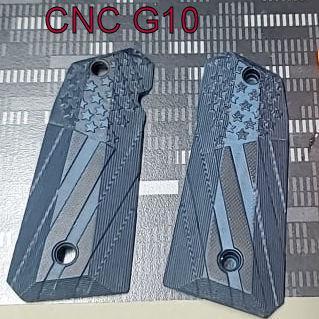 1911 OFFICER! modern shape grips US flag theme