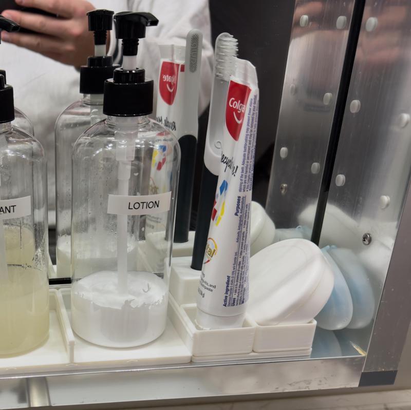 Gridfinity Quip Toothbrush Bin