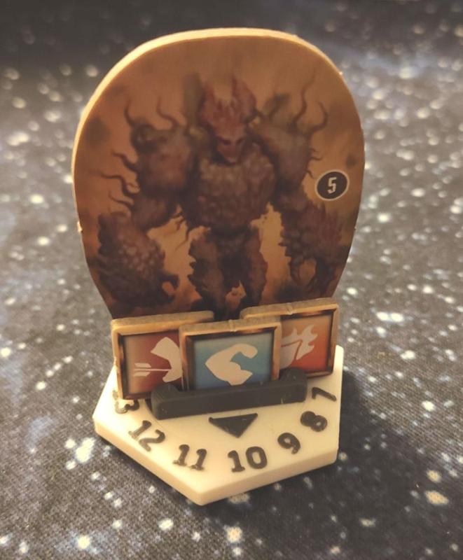 Gloomhaven Standee Base with Counter