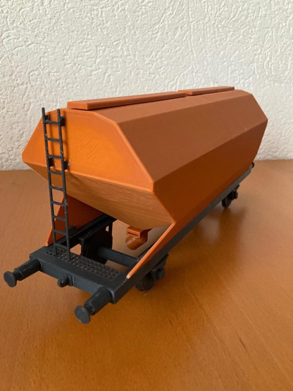 1950's Swiss railways grain car 1:32