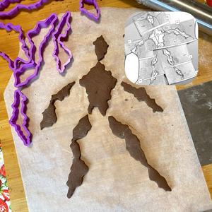 The summer Hikaru died map cookie cutters x 6