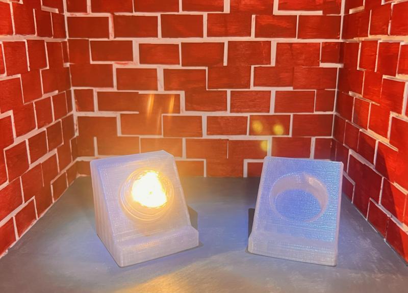 Halter für Mini LED Leuchte für Lithopane