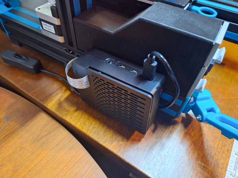 Raspberry PI 4b V slot mount