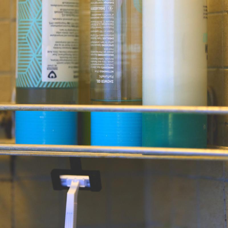 Bottoms up – Shampoo Holder