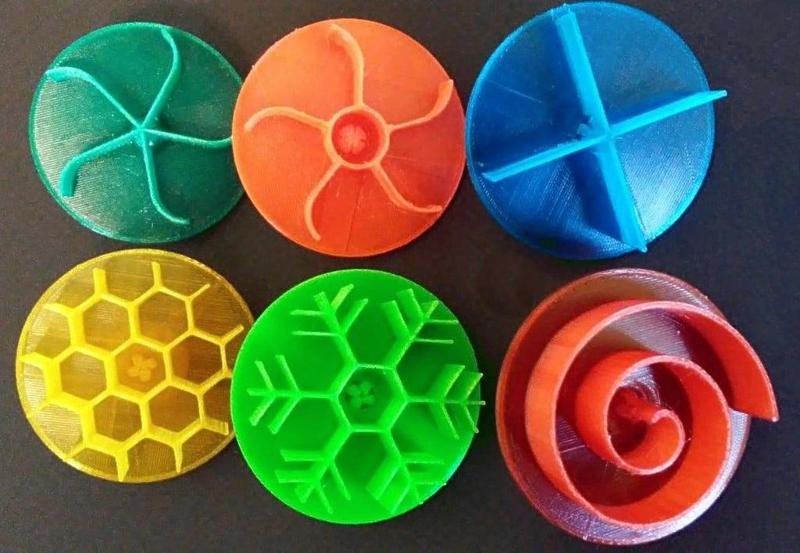 Bun Stamp in different shapes