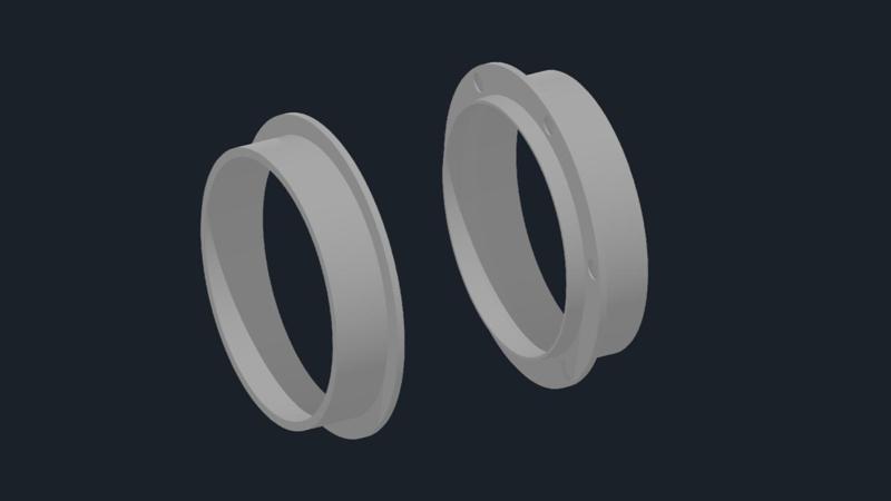 Hose Connector | Magnetic | Duct Adapter | 76mm 3inch