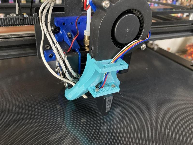 The Claw/Vampyre Biqu H2 Fan Duct with Biqu Microprobe & ADXL mounts