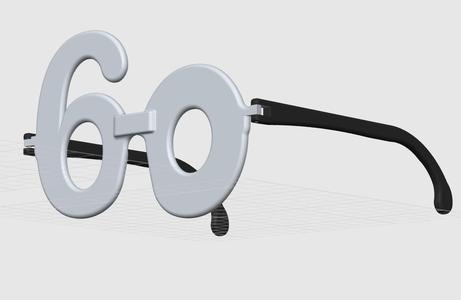Occhiali per i 60 anni - Glasses for 60 years