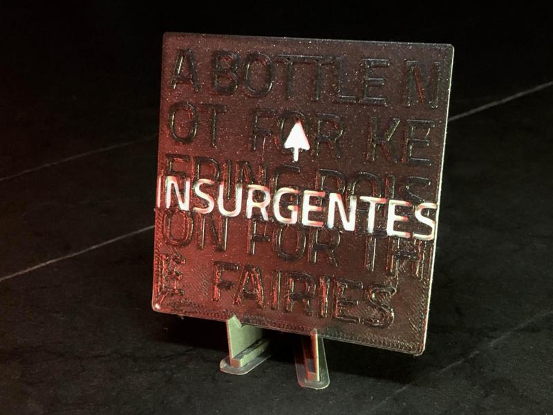 INSURGENTES - Steven Wilson Album Coaster