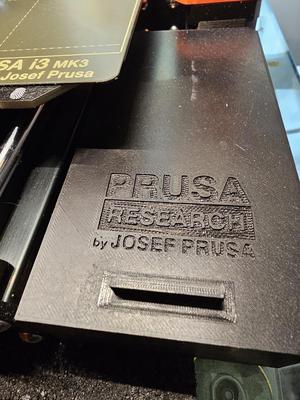 Handle strip for Prusa MK3 & MK3S Clip-in Tool Storage Box