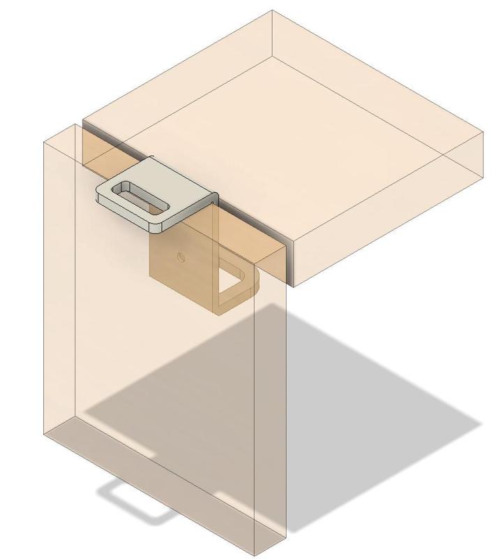 Kleiderbügel-Halter für PAX Schränke / Clothes Hanger Attachement for PAX Cabinets