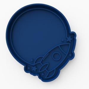 CUTE ROCKET COOKIE CUTTER