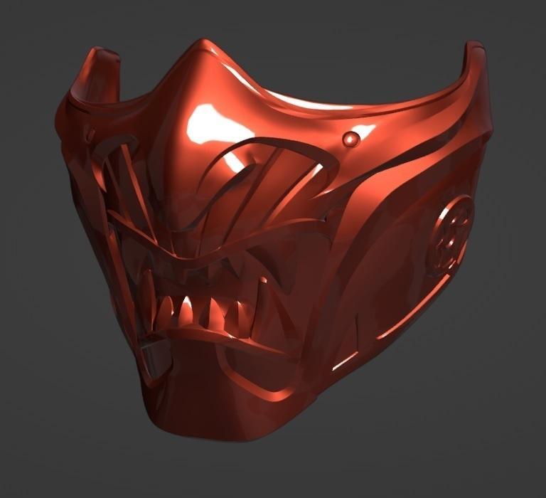 MORTAL KOMBAT 1 - Scorpion Man of Principle Mask
