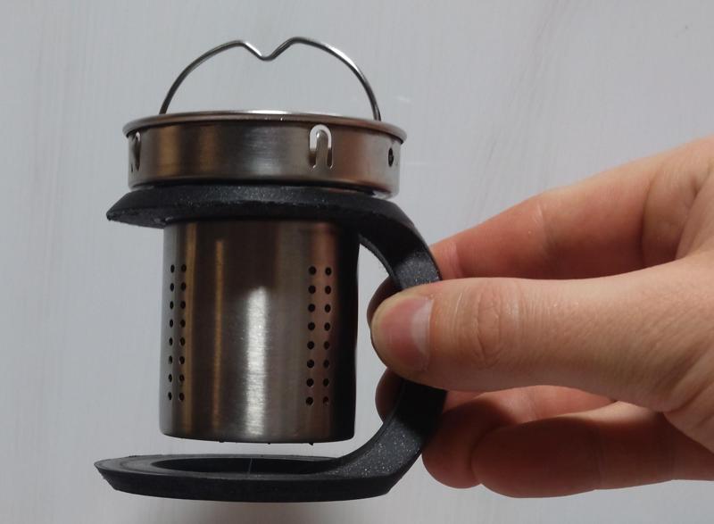 Tea strainer holder