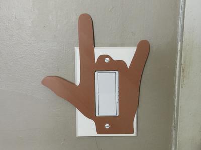 Rocker with I Love You