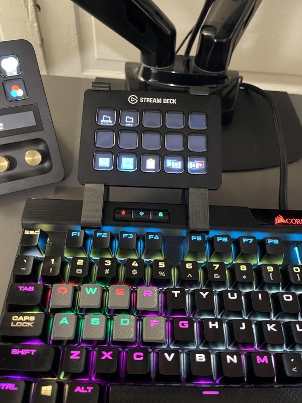 Stream Deck MK.2 Stand for corsair K70 MK.2 keyboard