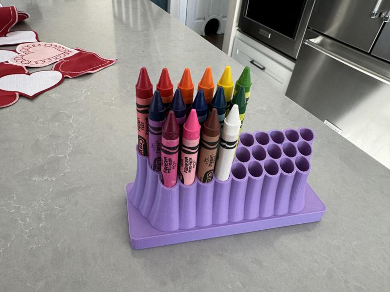 Large Crayon Box Holder/Display