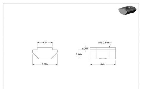 Tuerca autoalineable