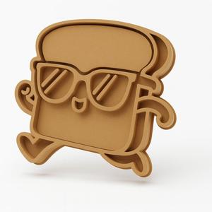 Trotting Bread Cookie Cutter