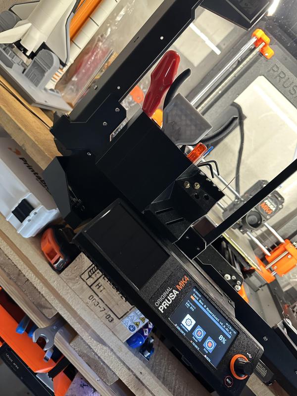 Protection Boxes MK4 Display Section Left with use of Hyperpixel