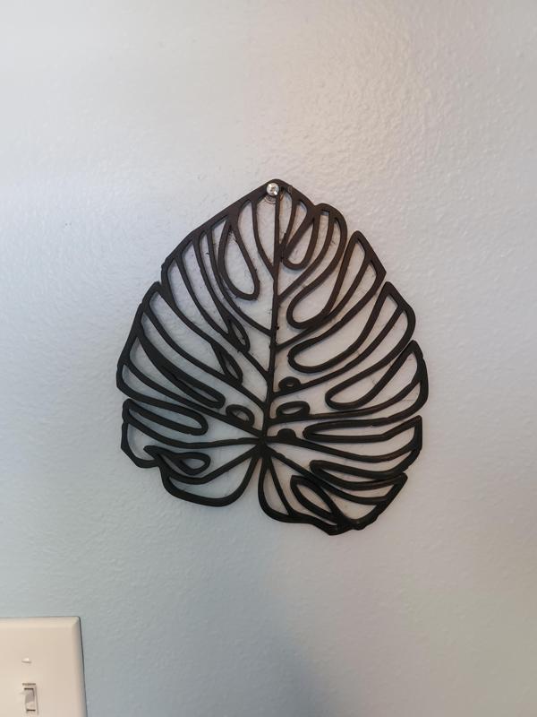 Monstera Leaf Silhouette