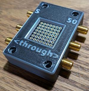Case for NanoVNA test fixture PCB