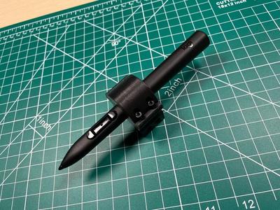 Picatinny Rail Mount for Logitech MX Ink VR Stylus